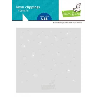 Lawn Fawn Stencils - Bubble Background